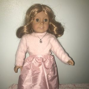 American girl retired JLY doll #21 & 3 retired outfits EUC